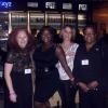 Abigail Moats, The C.E. w. Presenters Andrea Regal, Arlene Taveroff and Contributor, Chef Diane Floyd
